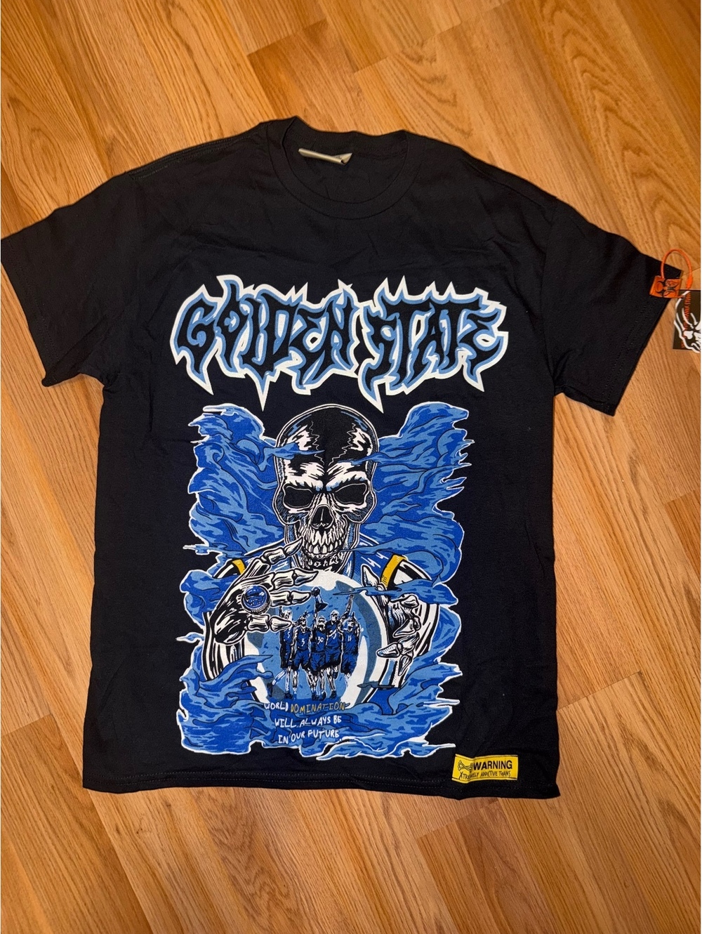 $35 X-BRAND Men's Graphic GOLDEN STATE T-Shirt NAVY BLUE Size S